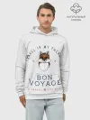 Худи мужской база хлопок / Fox traveler