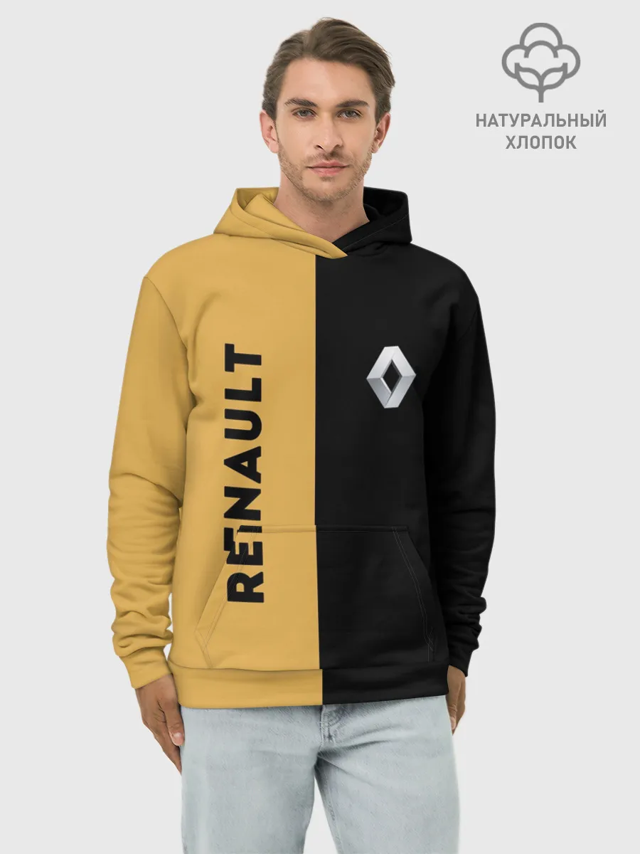 Худи мужской база хлопок / Renault | Passion for life