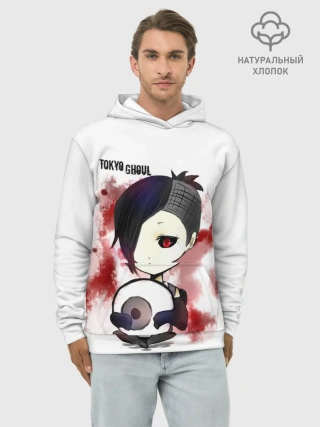 Худи мужской база хлопок / Милашка Ута