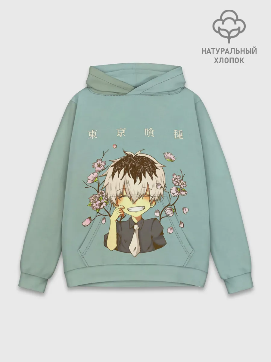 Худи мужской база хлопок / Милашка Канеки