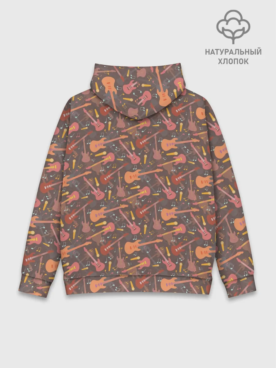 Худи мужской база хлопок / Музыкант