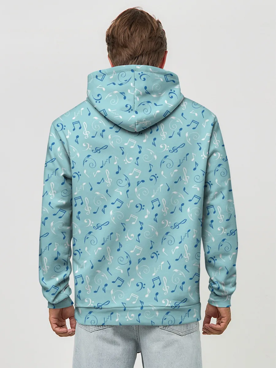 Худи мужской база хлопок / Ноты