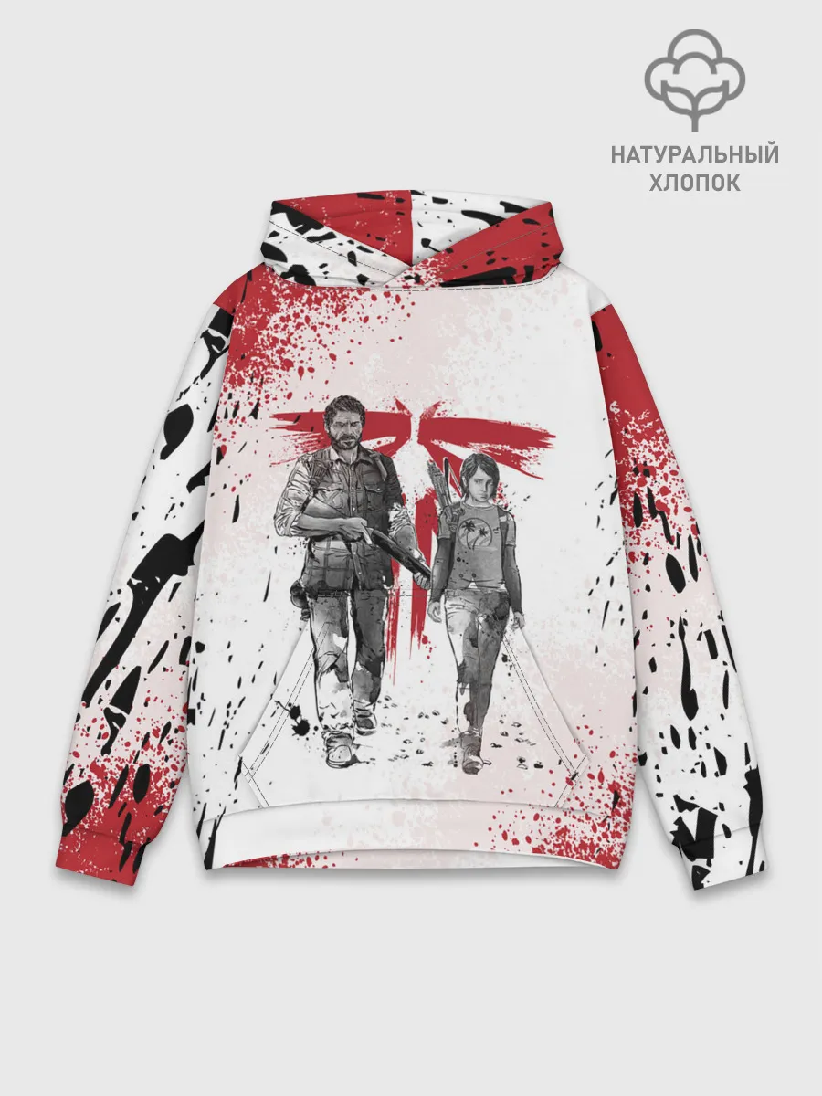Худи мужской база хлопок / THE LAST OF US | ОДНИ ИЗ НАС