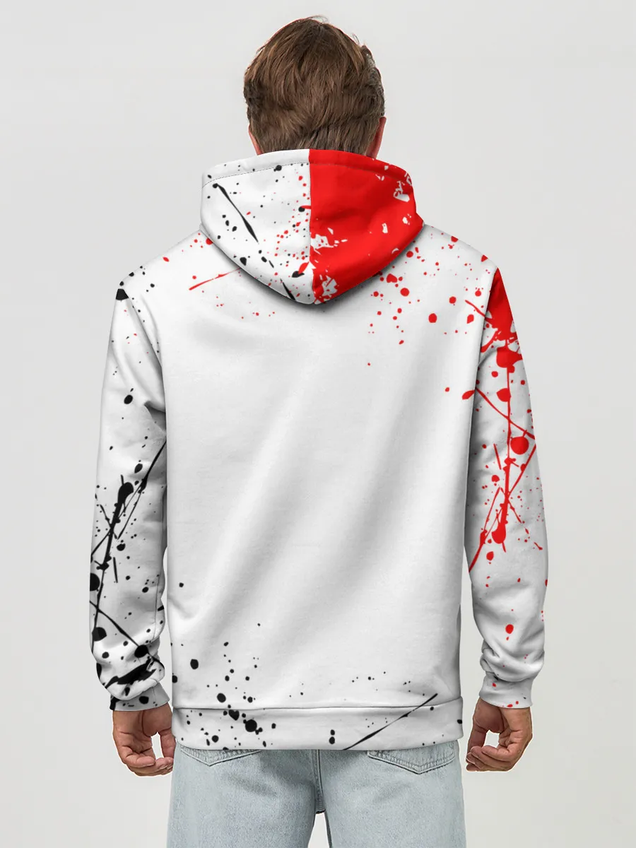 Худи мужской база хлопок / Haikyu volleyball