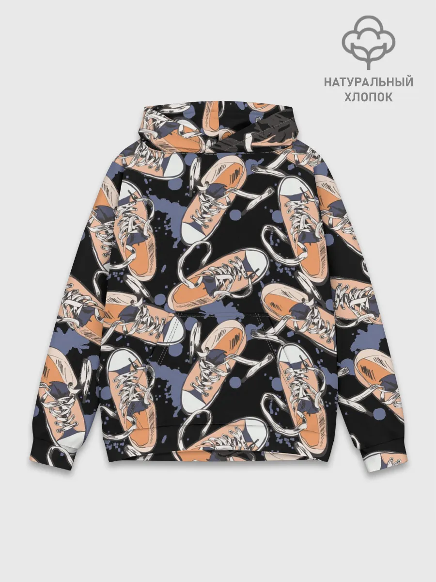 Худи мужской база хлопок / Кеды / Sneakers