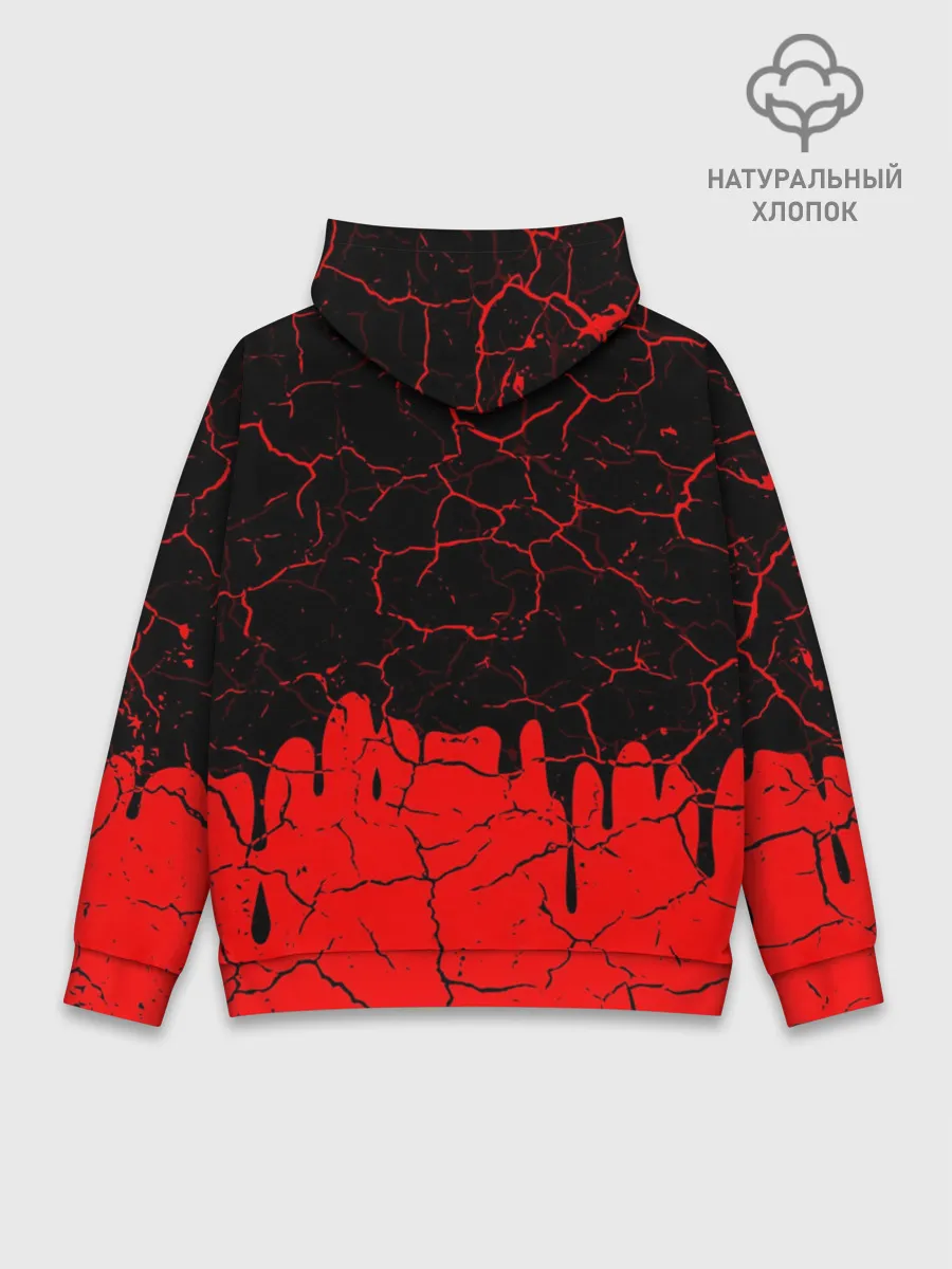 Худи мужской база хлопок / Берсерк символ