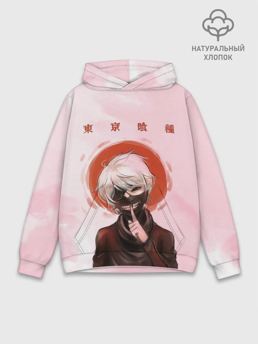 Худи мужской база хлопок / Канеки Кен | Kaneki Ken
