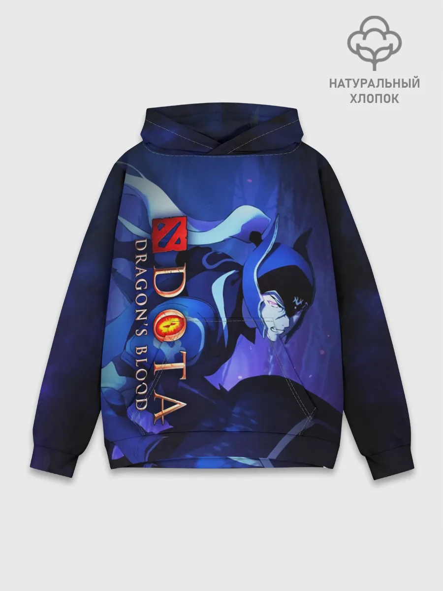 Худи мужской база хлопок / DOTA: Кровь дракона
