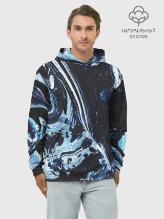 Худи мужской база хлопок / Текстура