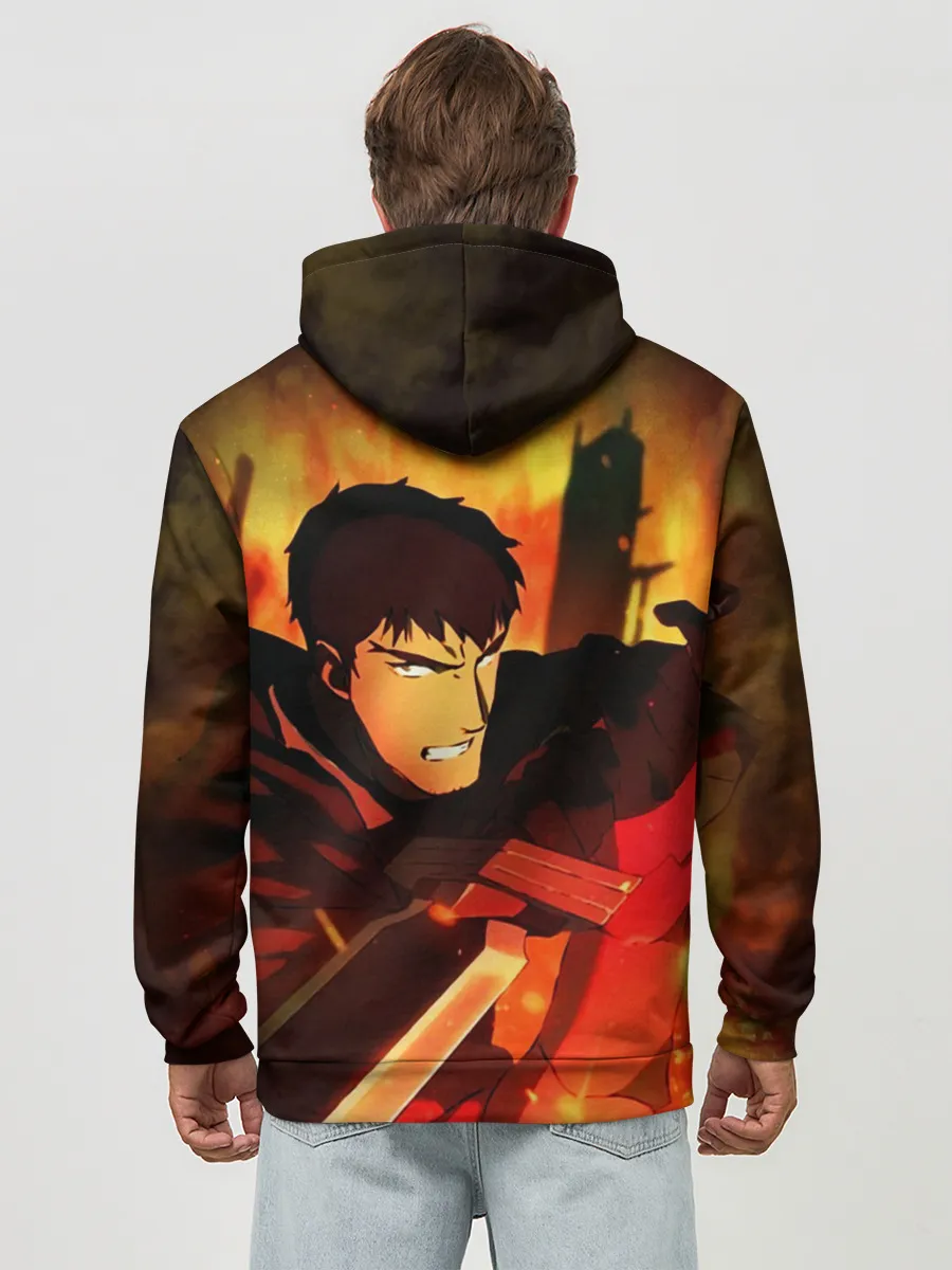 Худи мужской база хлопок / DOTA: Кровь дракона