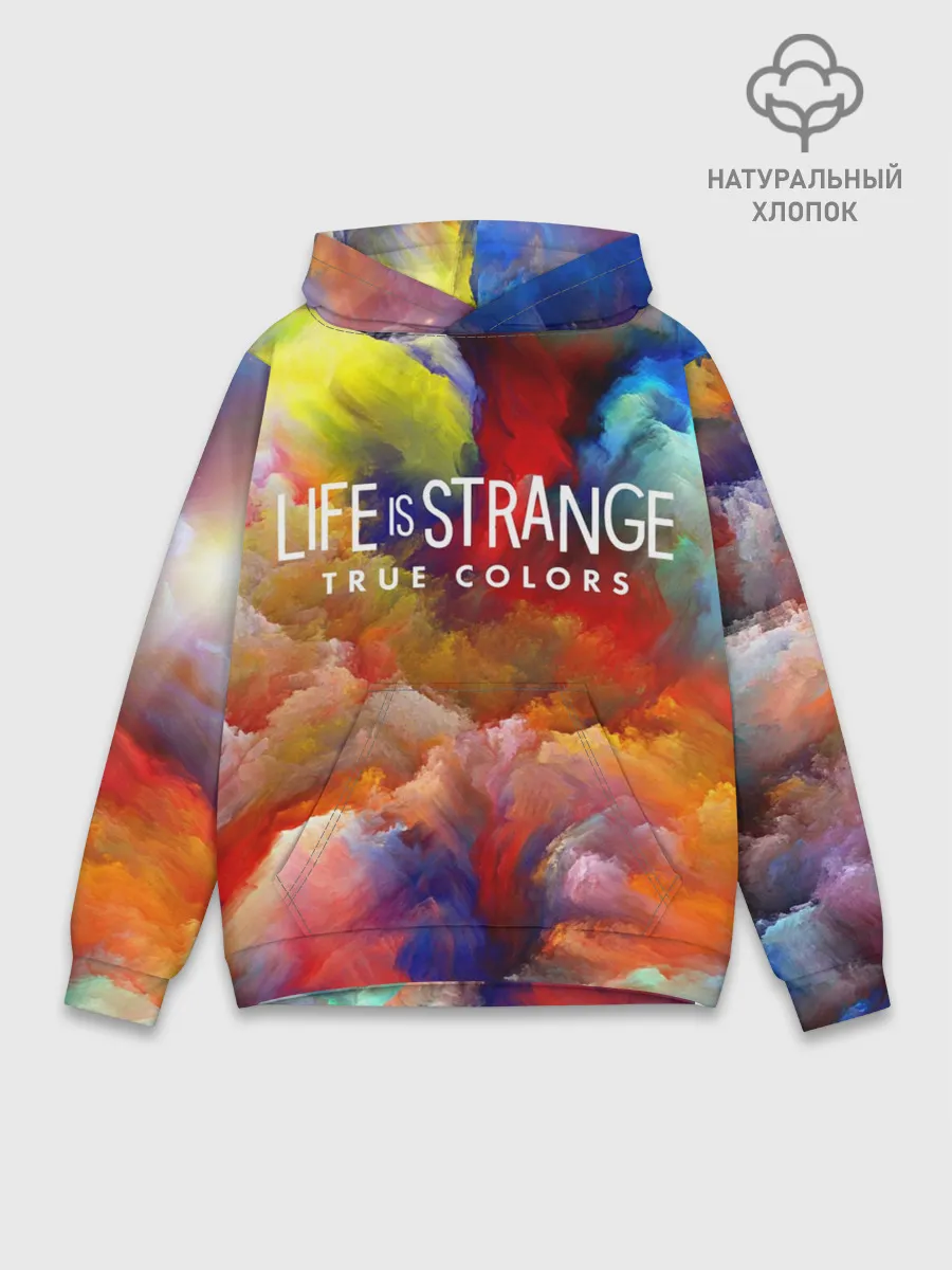 Худи мужской база хлопок / Life is Strange True Colors