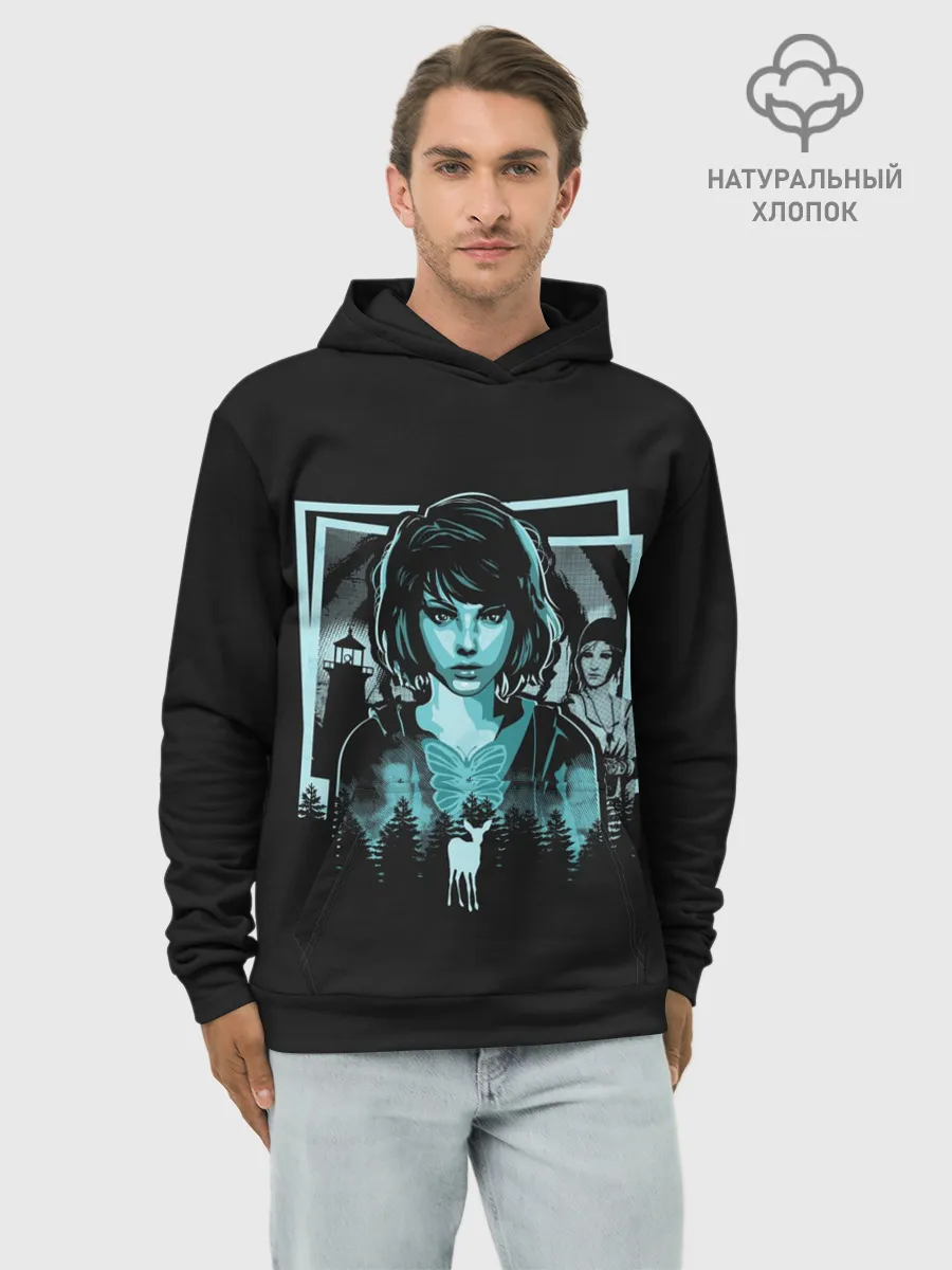 Худи мужской база хлопок / Life Is Strange
