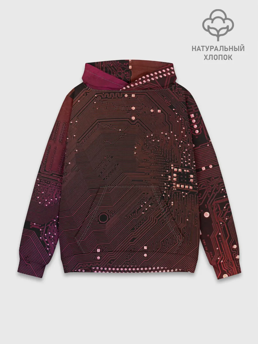 Худи мужской база хлопок / МАТЕРИНСКАЯ ПЛАТА