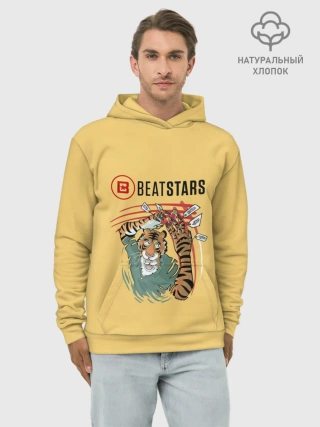 Худи мужской база хлопок / Выдающиеся звери