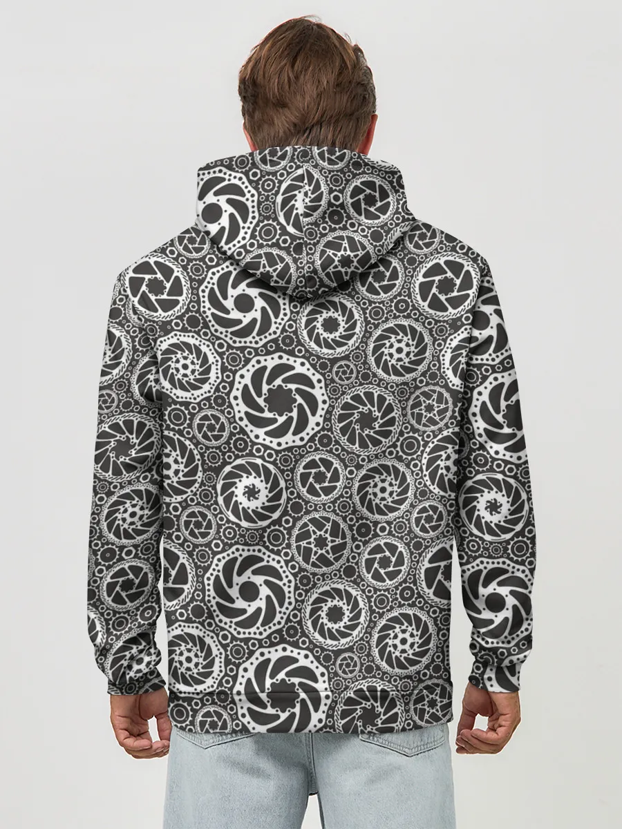 Худи мужской база хлопок / Детали Велосипеда