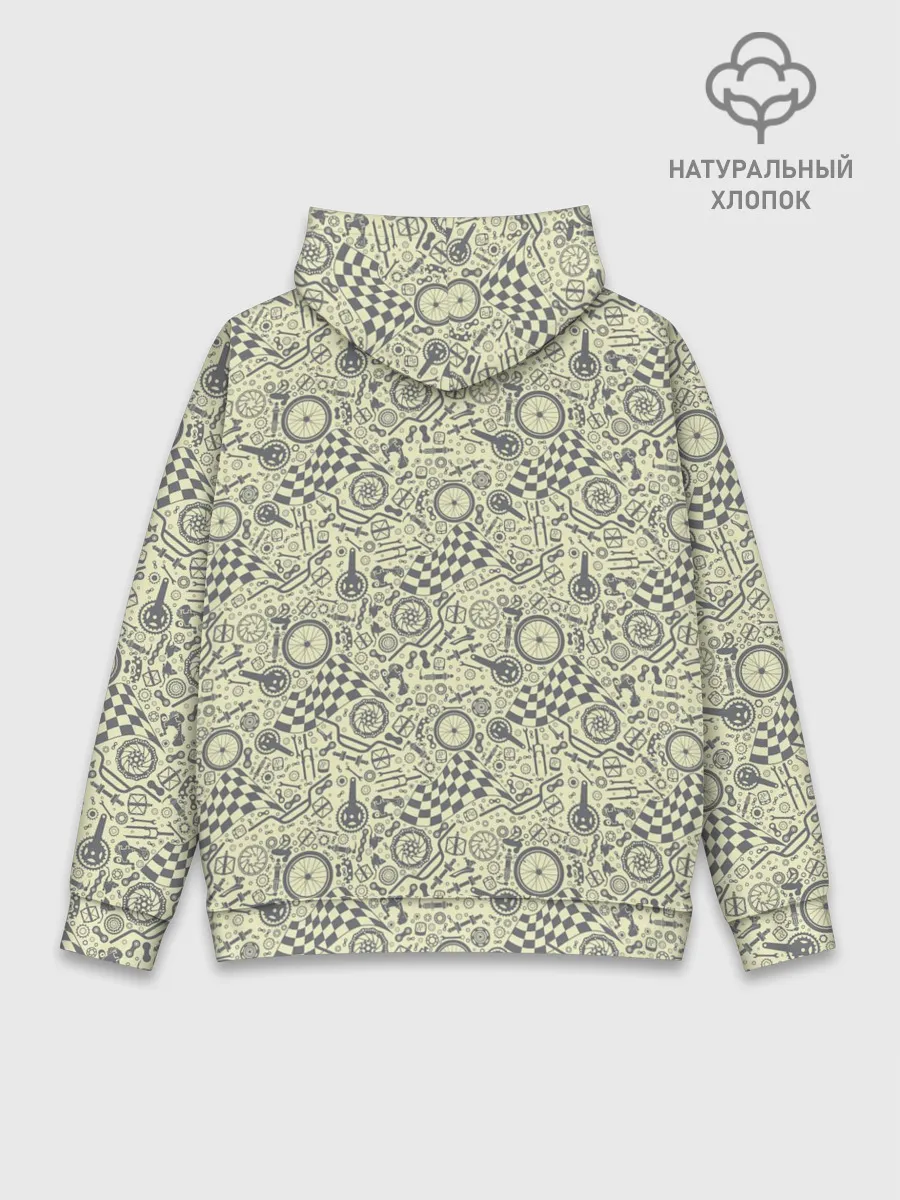 Худи мужской база хлопок / Велосипедные части