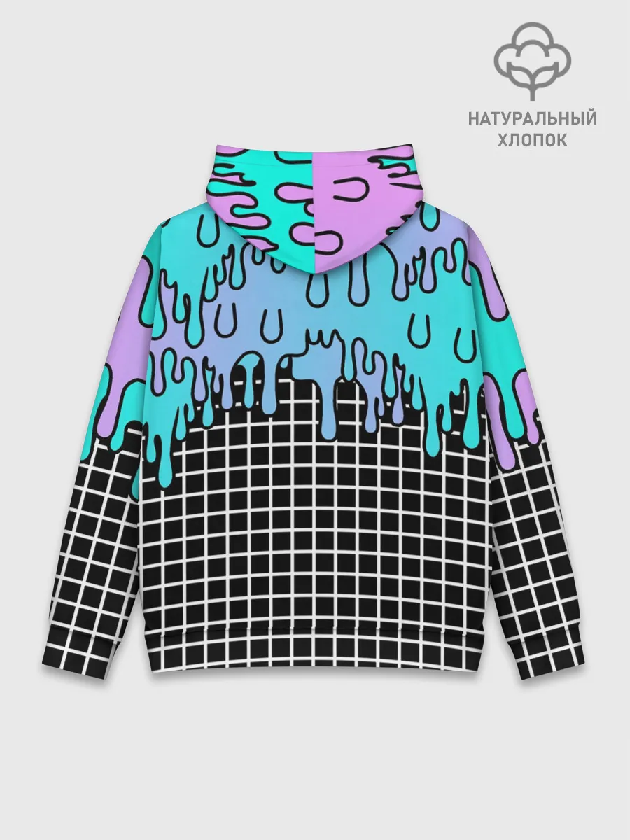 Худи мужской база хлопок / Beach MIami