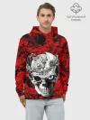 Худи мужской база хлопок / BERSERK skulls