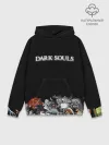 Худи мужской база хлопок / 8bit Dark Souls