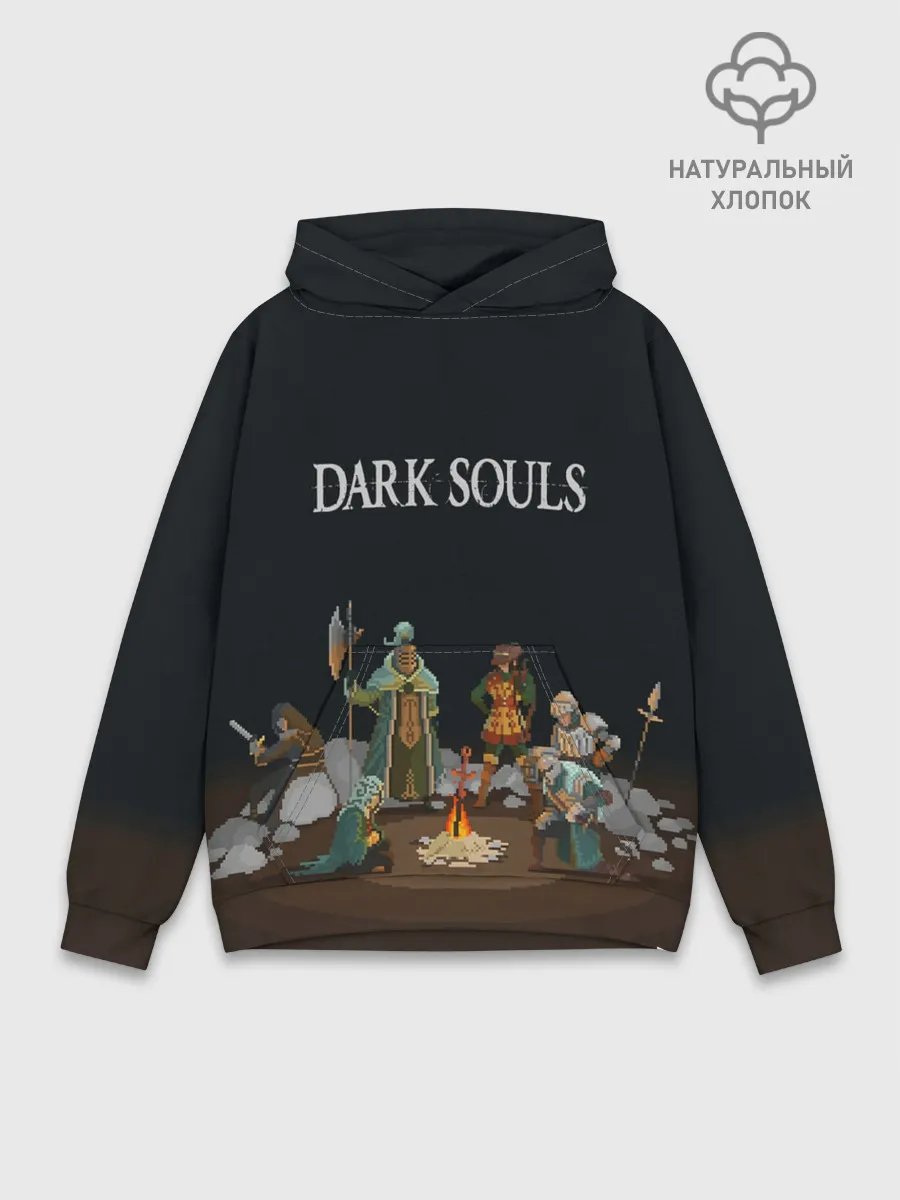 Худи мужской база хлопок / Bonefire