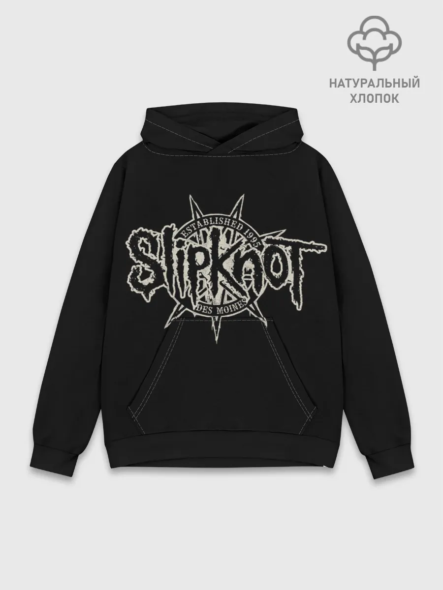 Худи мужской база хлопок / Slipknot 1995