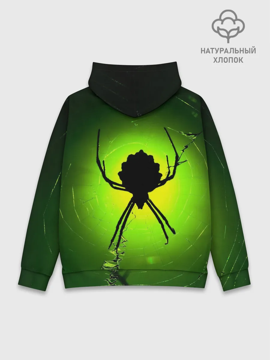 Худи мужской база хлопок / Паук | Spider