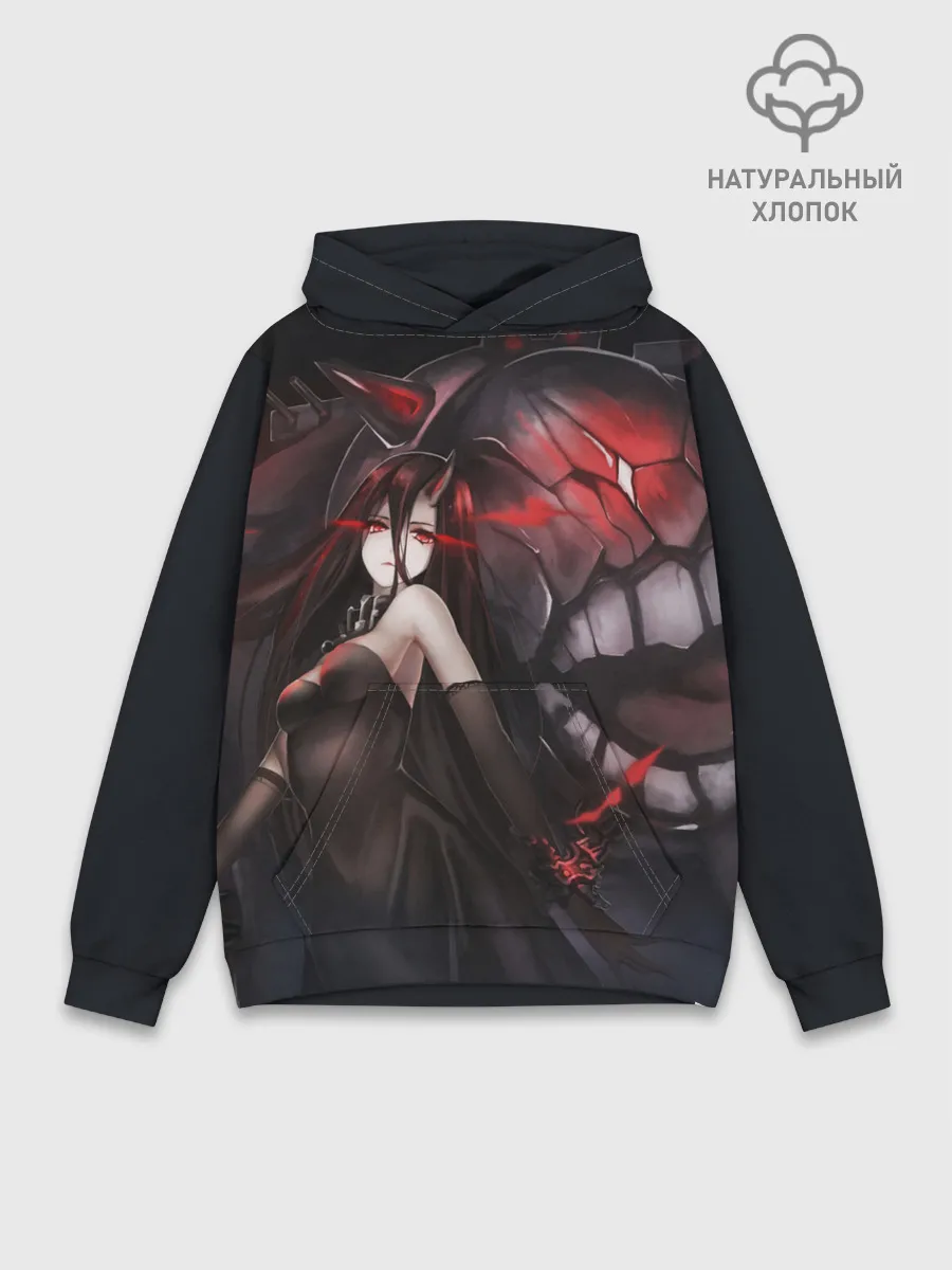 Худи мужской база хлопок / Battleship Hime