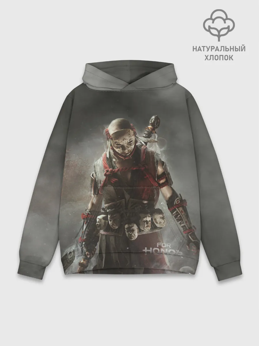 Худи мужской база хлопок / For Honor