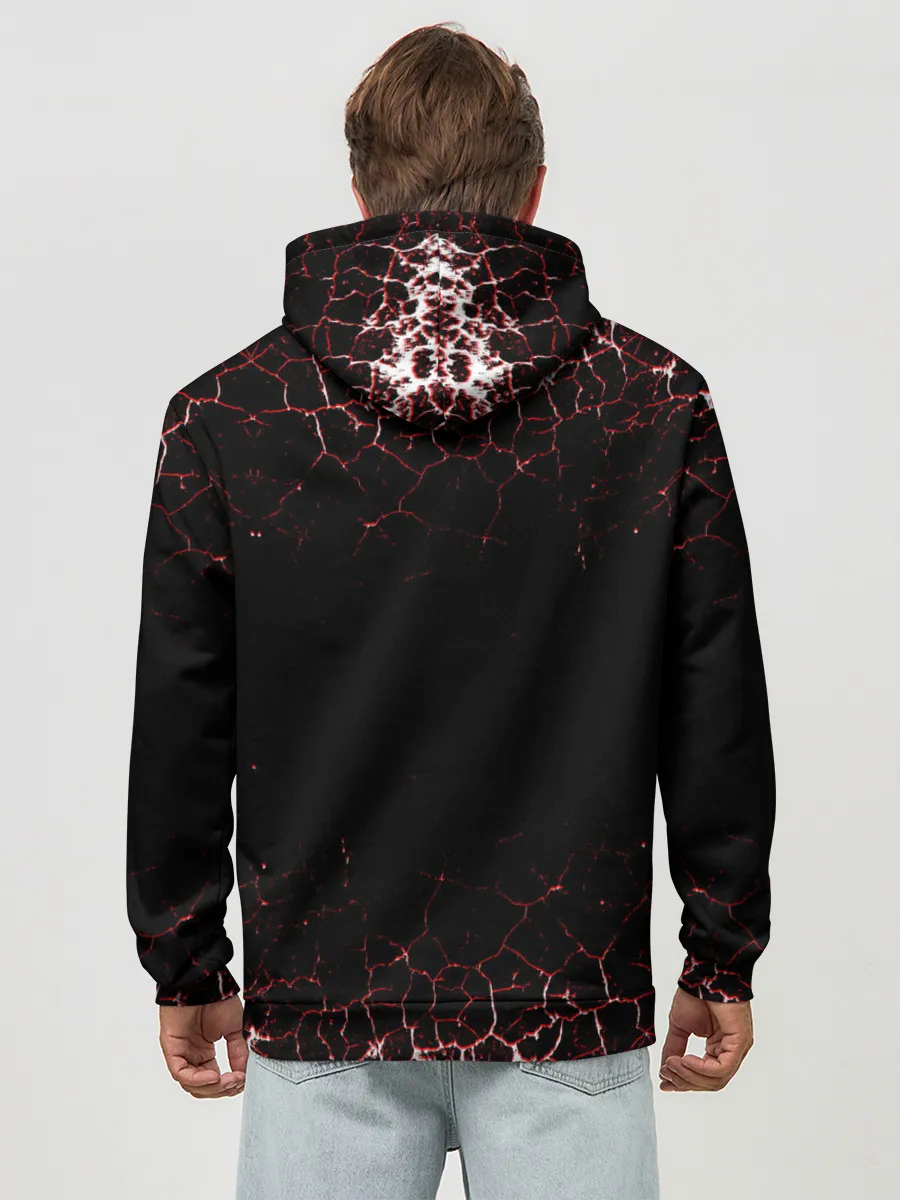 Худи мужской база хлопок / bon jovi