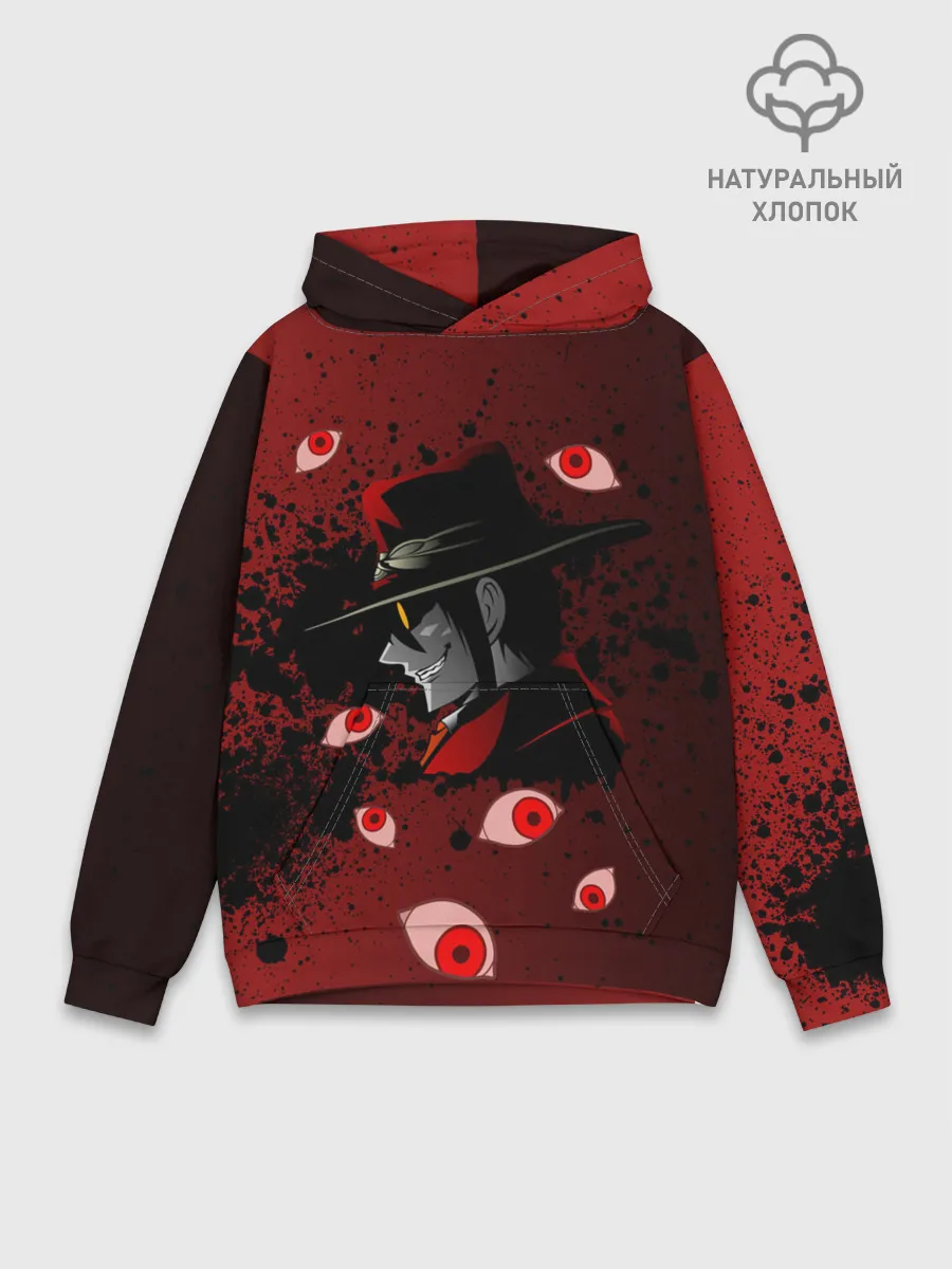 Худи мужской база хлопок / Хеллсинг/Hellsing