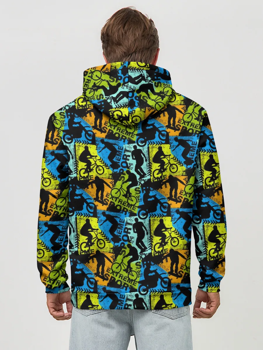 Худи мужской база хлопок / Extreme