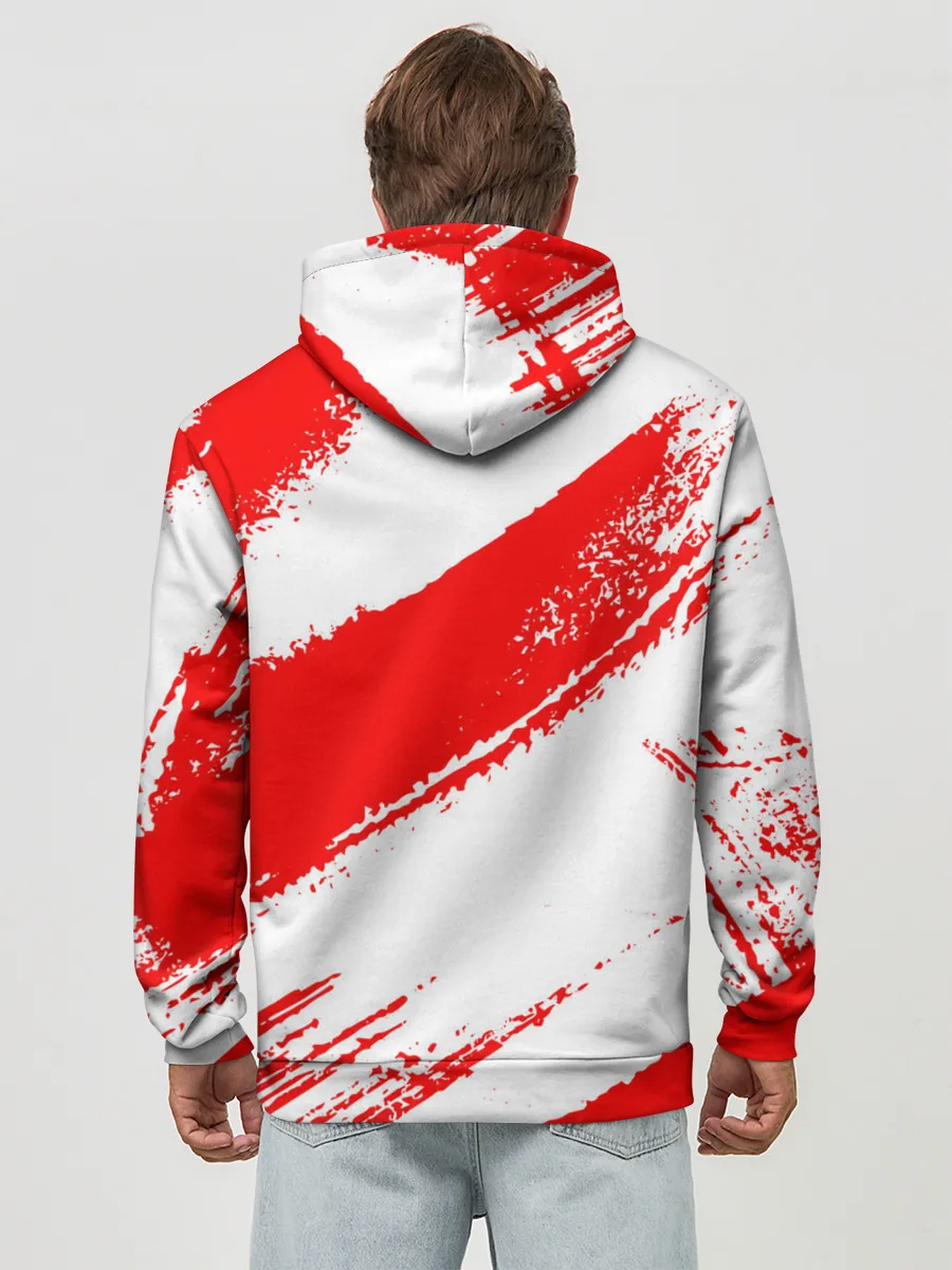 Худи мужской база хлопок / What cat? / Какой кот?