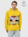 Худи мужской база хлопок / CUPHEAD / КАПХЕД.
