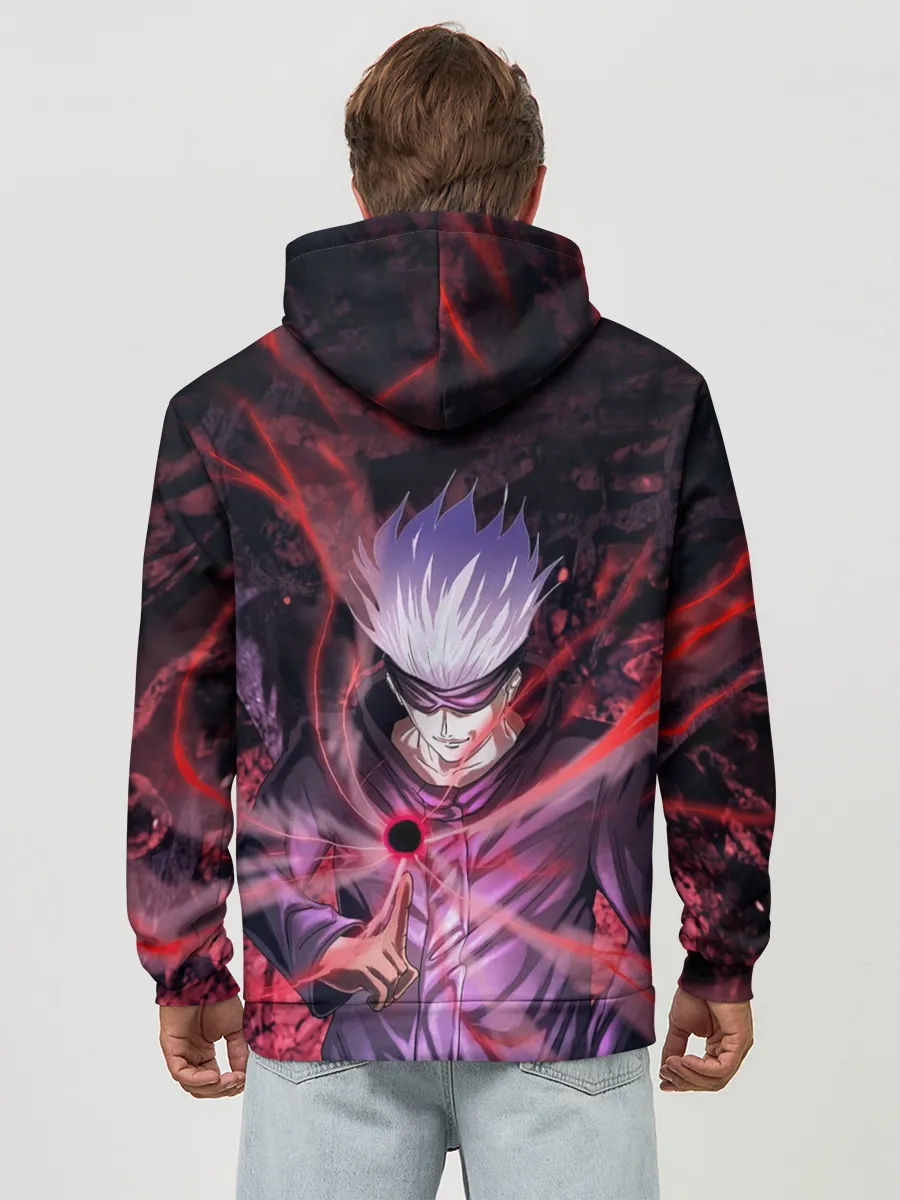 Худи мужской база хлопок / Satoru Gojo | Jujutsu Kaisen