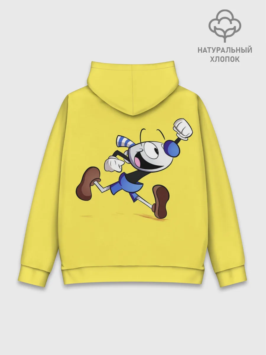 Худи мужской база хлопок / CUPHEAD|