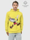 Худи мужской база хлопок / CUPHEAD|