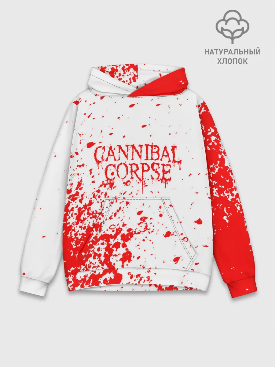 Худи мужской база хлопок / cannibal corpse.