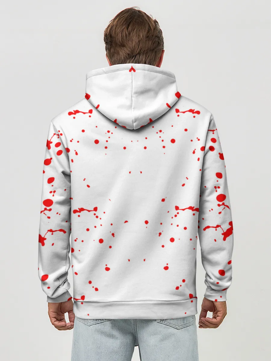 Худи мужской база хлопок / bon jovi