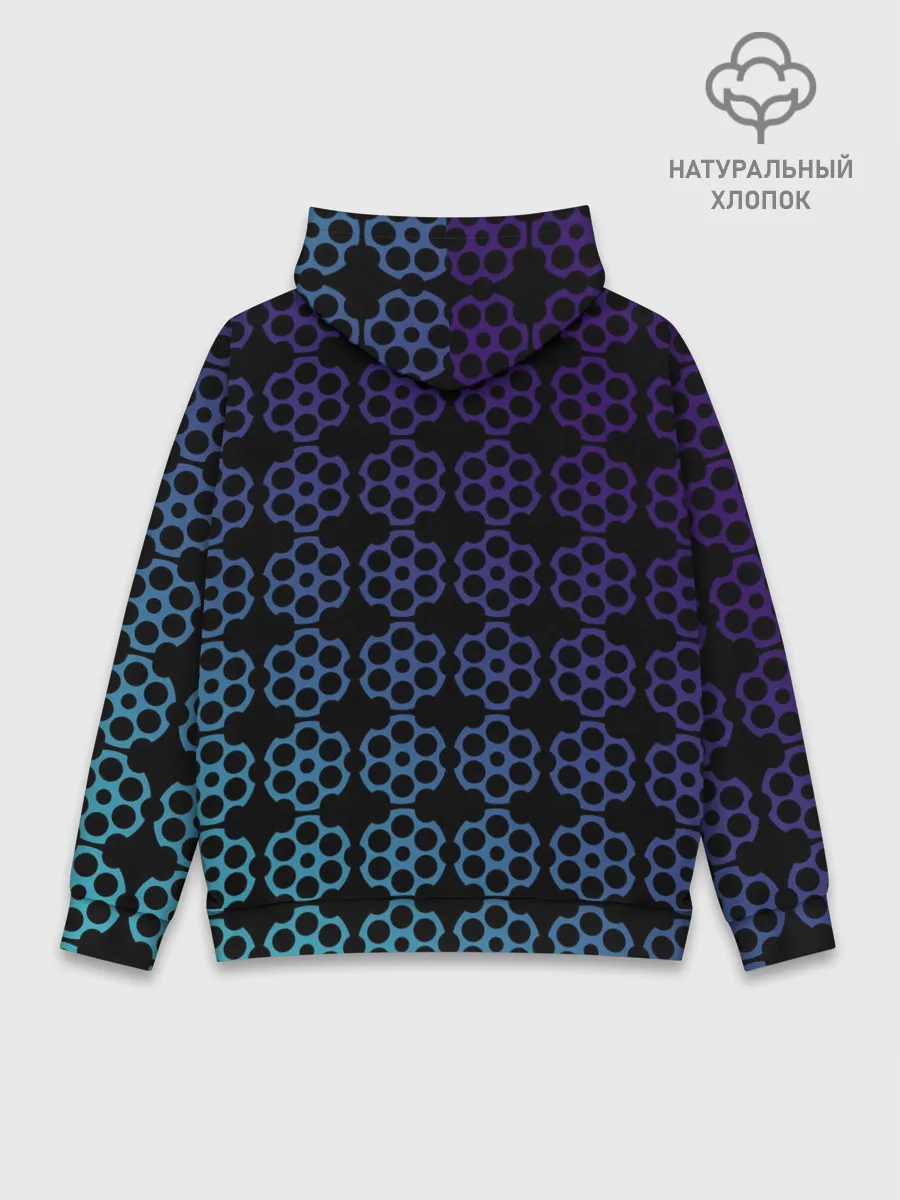 Худи мужской база хлопок / Оружейный Барабан