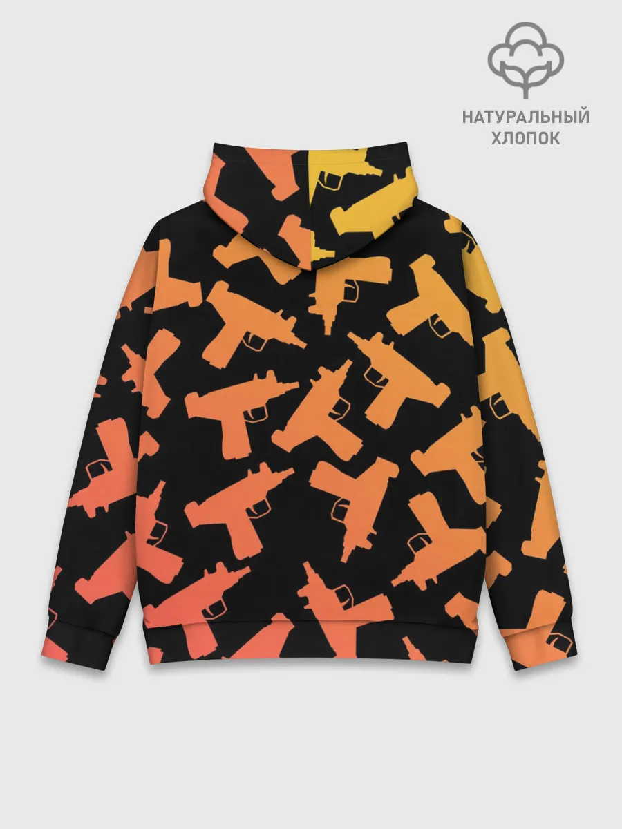 Худи мужской база хлопок / Узи