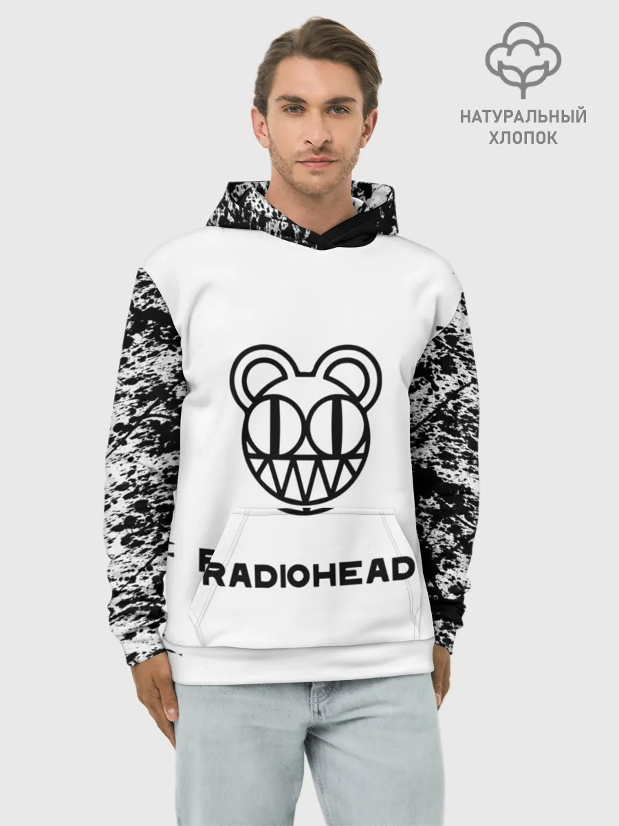 Худи мужской база хлопок / radiohead