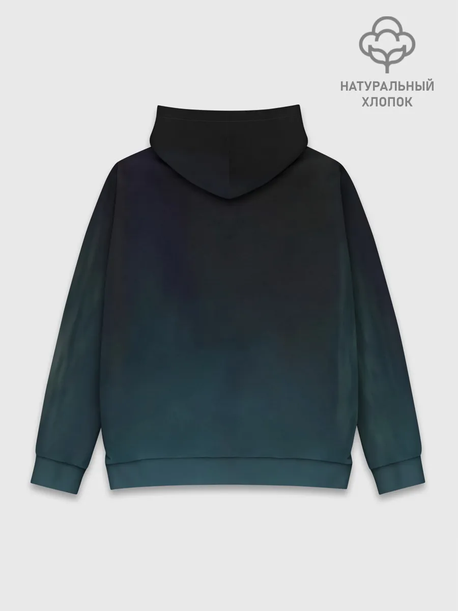 Худи мужской база хлопок / Гию Томиока Kimetsu no Yaiba