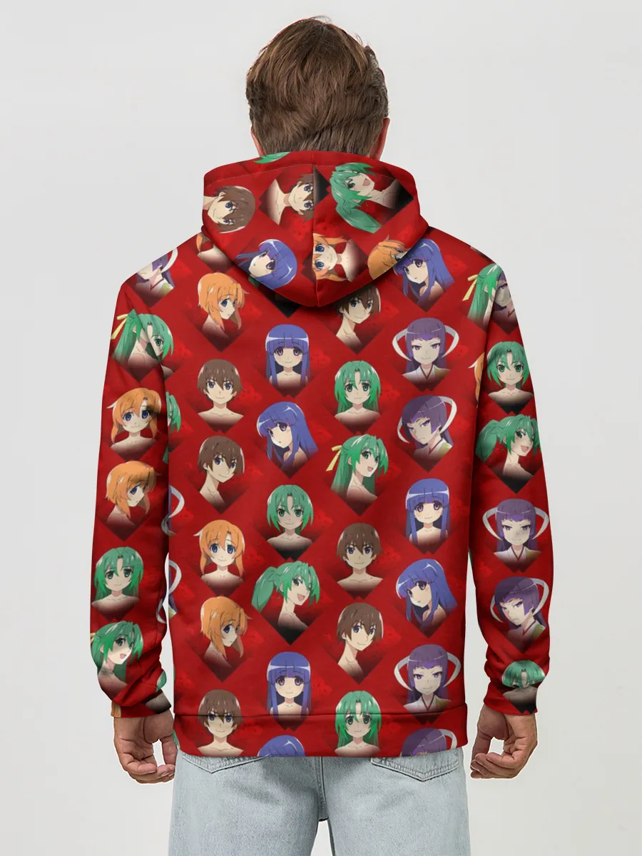 Худи мужской база хлопок / Characters Higurashi no...