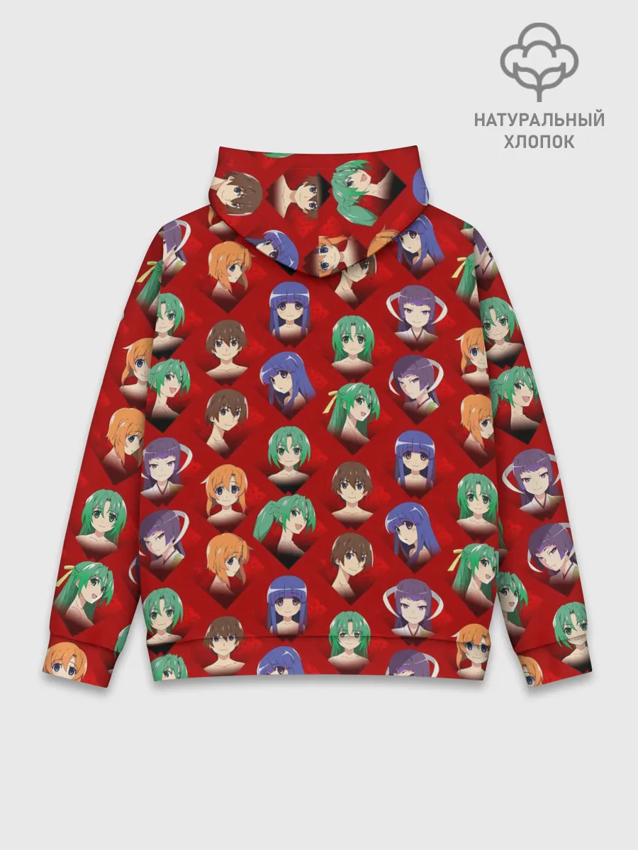 Худи мужской база хлопок / Characters Higurashi no...