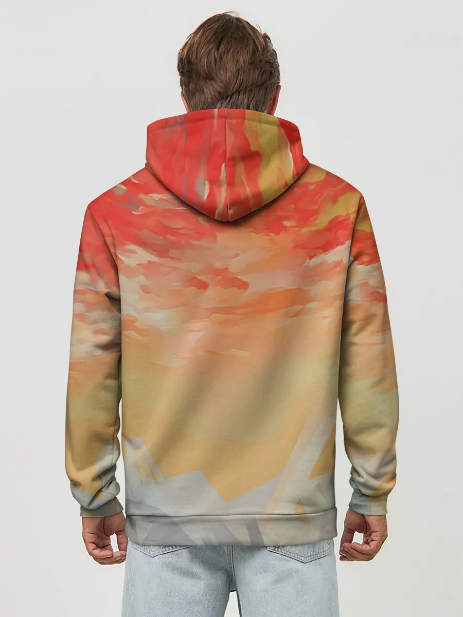 Худи мужской база хлопок / Ryugu Rena