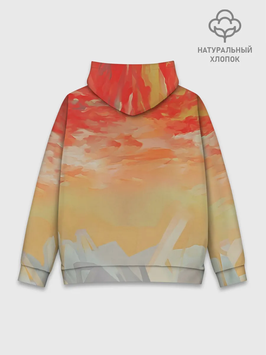 Худи мужской база хлопок / Ryugu Rena