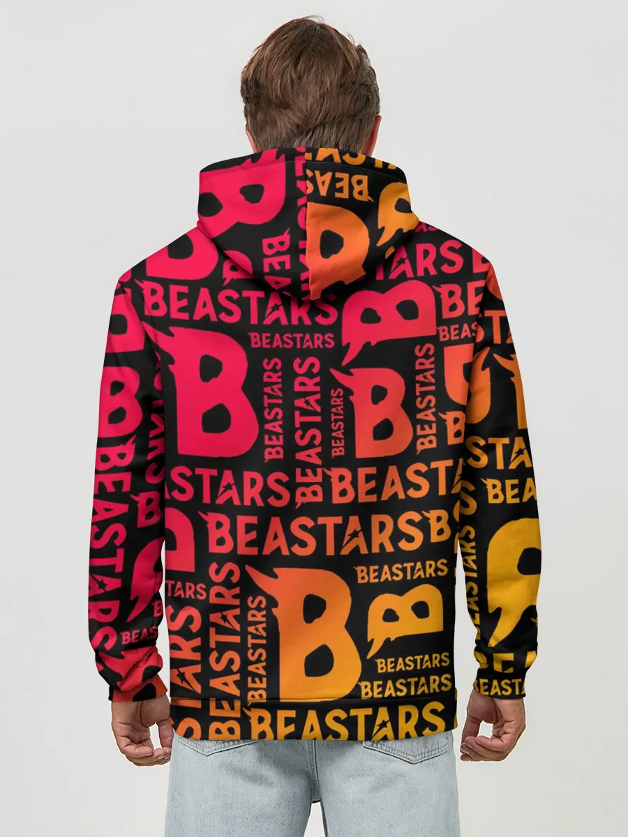 Худи мужской база хлопок / ВЫДАЮЩИЕСЯ ЗВЕРИ