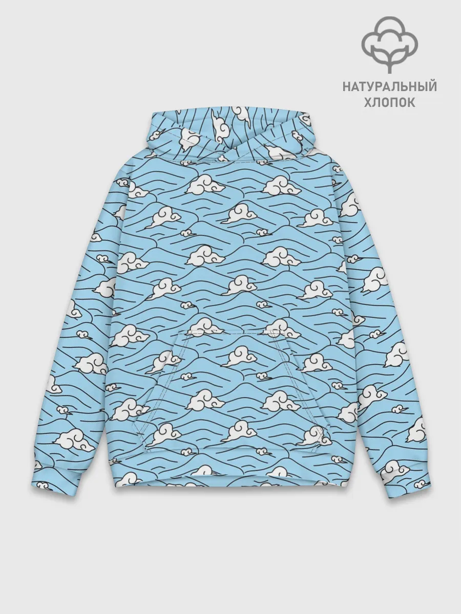 Худи мужской база хлопок / УРУКОДАКИ САКОНДЖИ