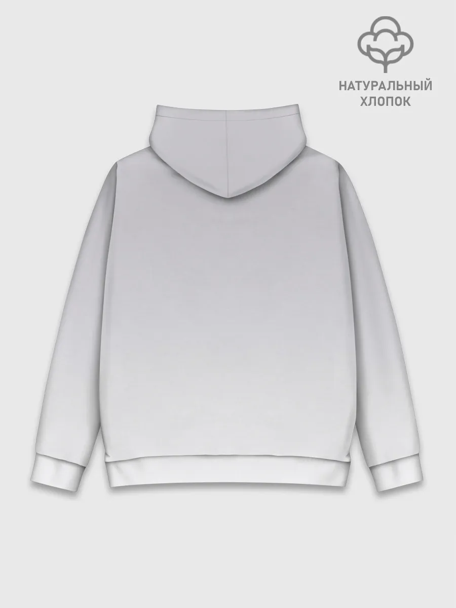 Худи мужской база хлопок / Do it for your waifu