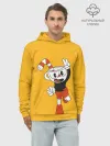 Худи мужской база хлопок / CUPHEAD